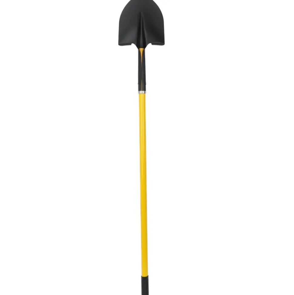 11-1/2" High, Round Steel Shovel