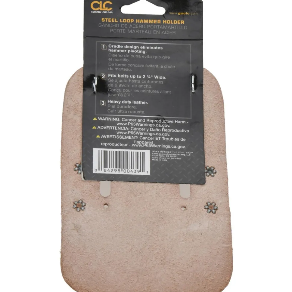 Holder: Leather, Tan