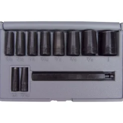 Hollow Punch Set: 11 Pc, 0.25 to 1"