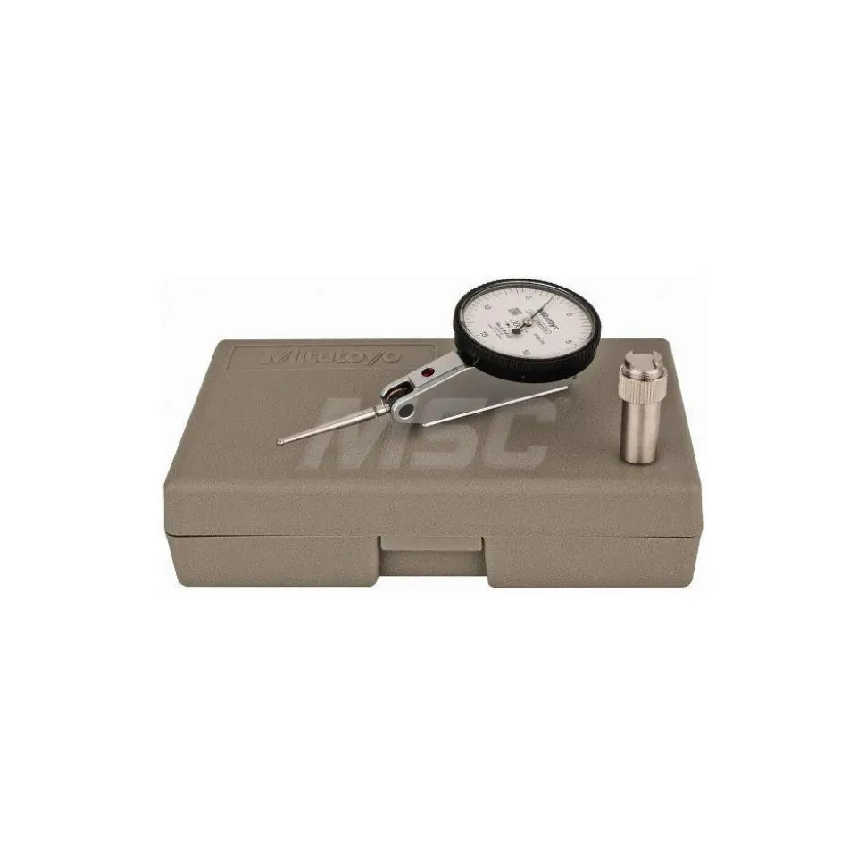 Horizontal Dial Test Indicator: 0.0300" Max, 0-15-0 Dial Reading, 0.000500" Accuracy