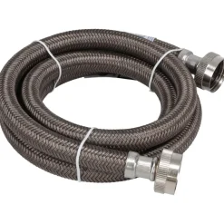 3/4" Hose Bibb Inlet, 3/4" Hose Bibb Outlet, Brass Flexible Connector