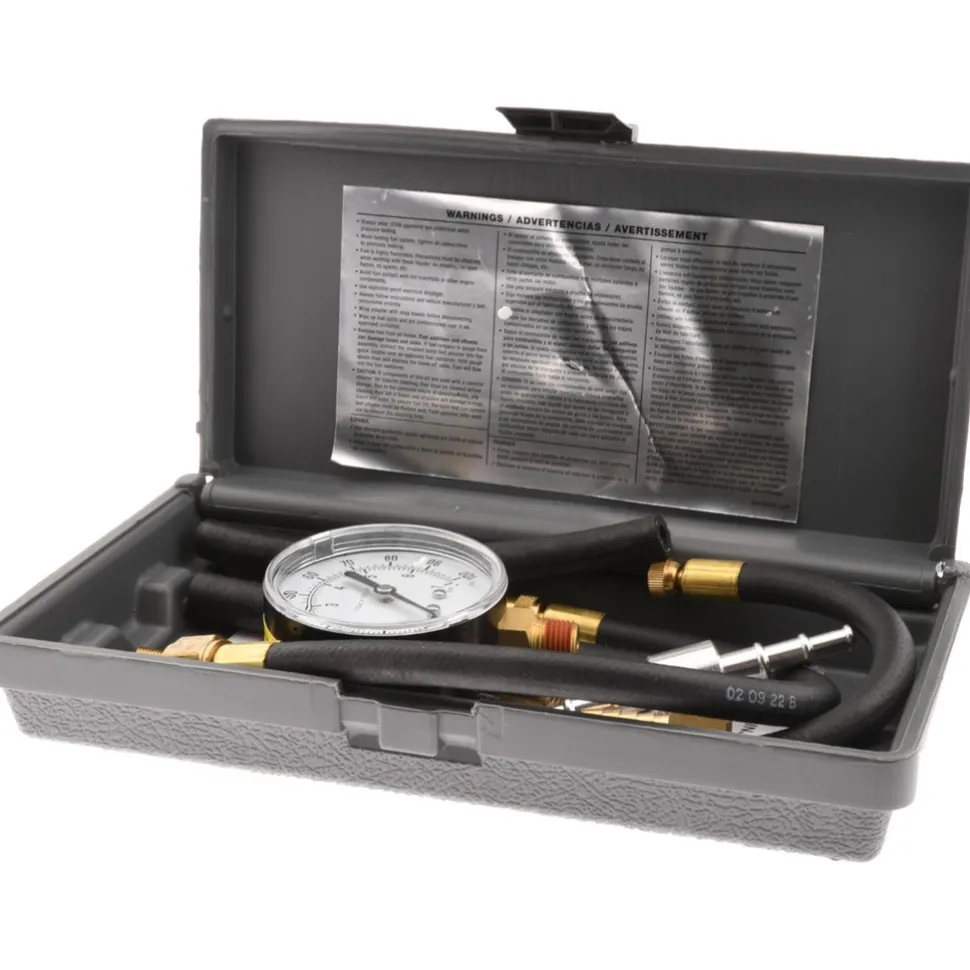 12" Hose Length, 0 to 100 psi, Mechanical Automotive Fuel Injection Tester