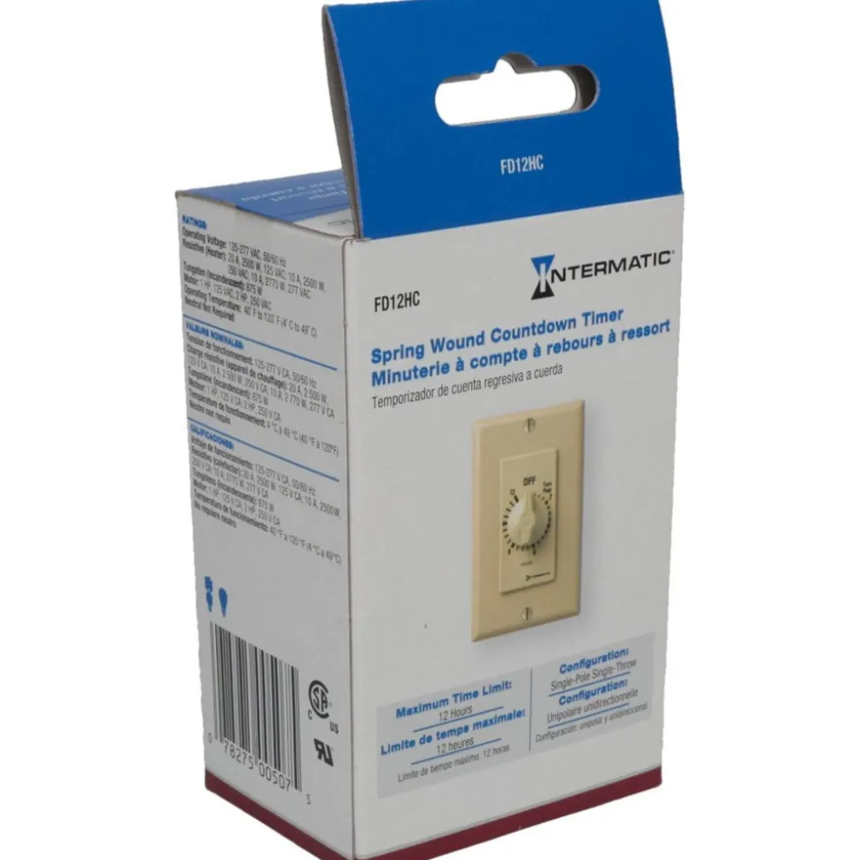12 hr Indoor Analog Spring-wound Mechanical Timer