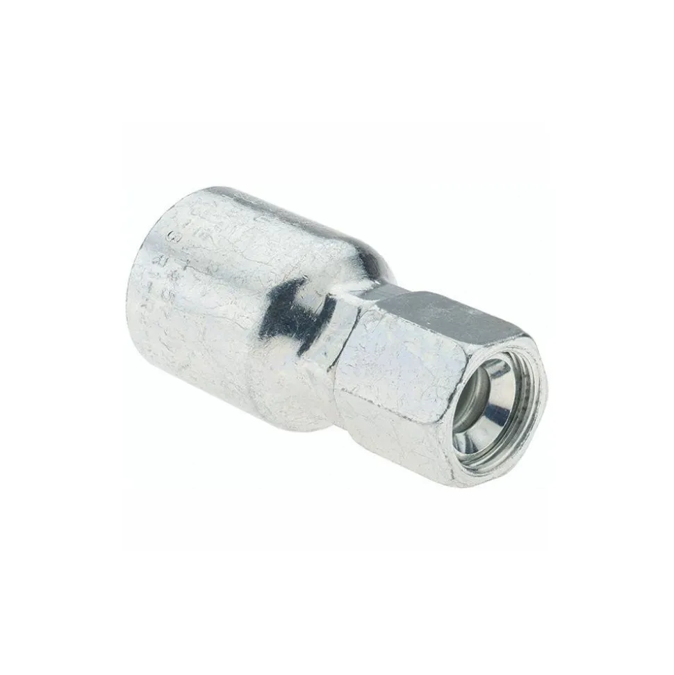 Hydraulic Hose Female JIC 37 deg Swivel Fitting: 0.5000" Hose ID, Hose Size 8, 1/2" Thread
