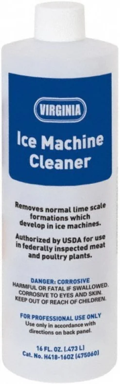 Ice Machine Cleaner, Metal Safe Ice Machine Cleaner & Scale Remover: 16 oz