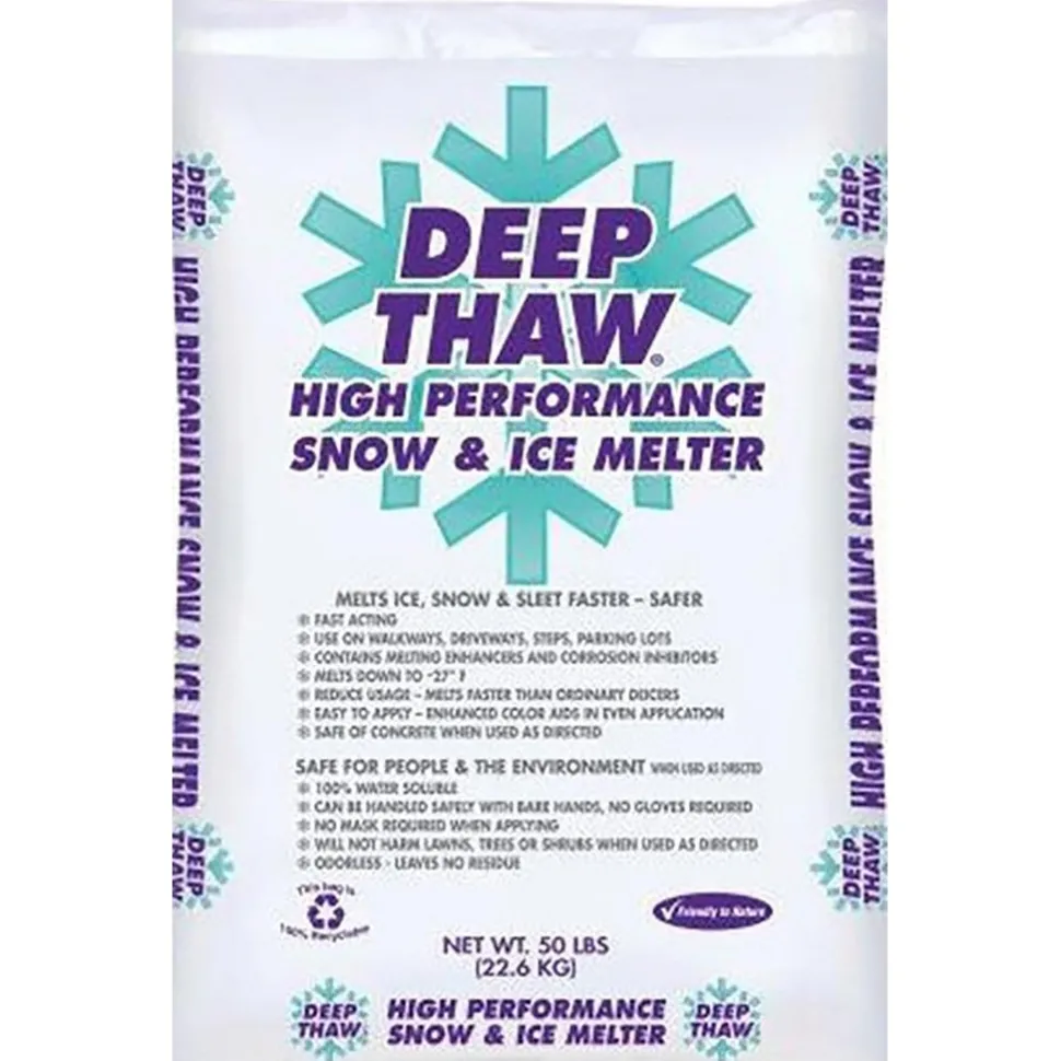 Ice & Snow Melter & De-Icer: Granular, 50 lb Bag