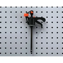3/4" ID, 3/16" Dia, 1-5/16" Long Single Ring Tool Holder Pegboard Hook