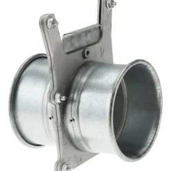 4" ID, Galvanized Duct Blast Gate