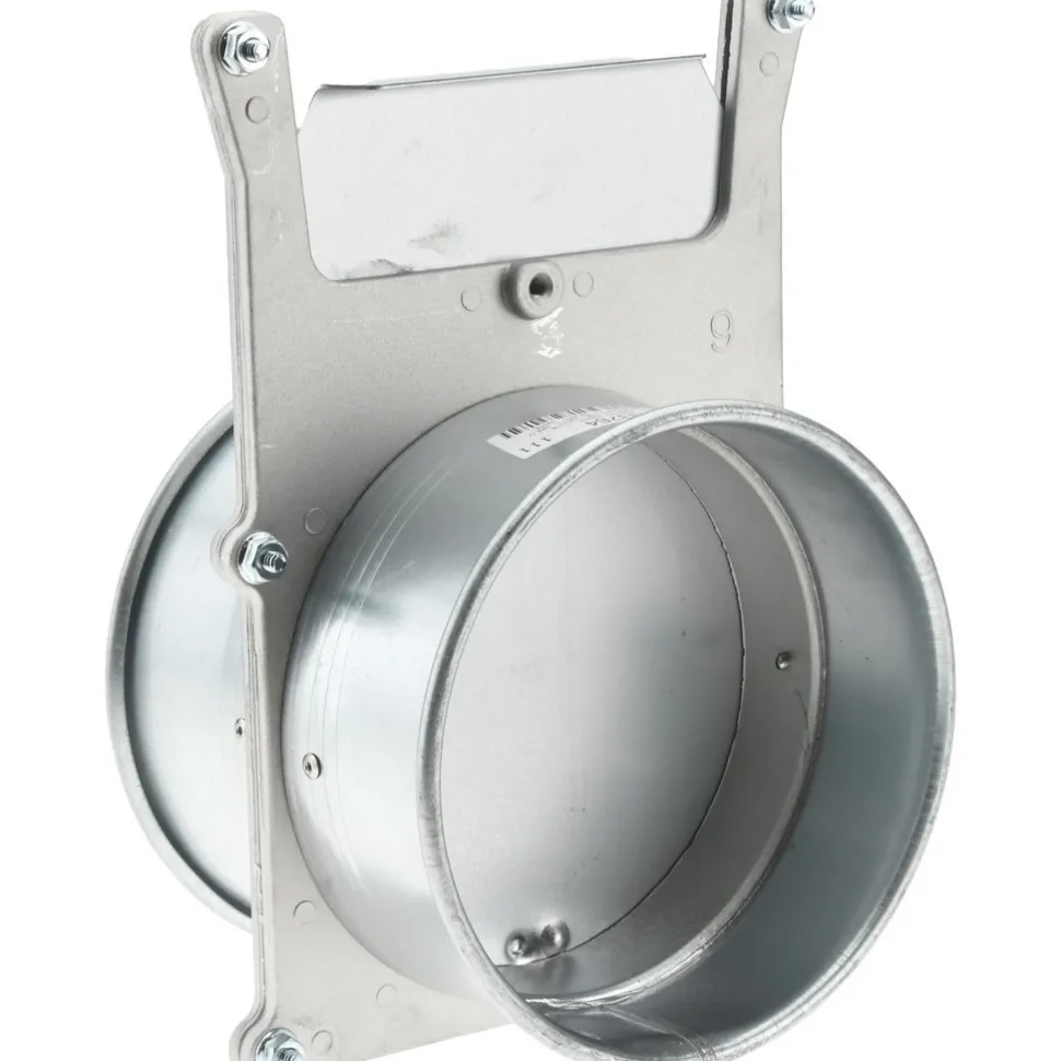 6" ID, Galvanized Duct Blast Gate
