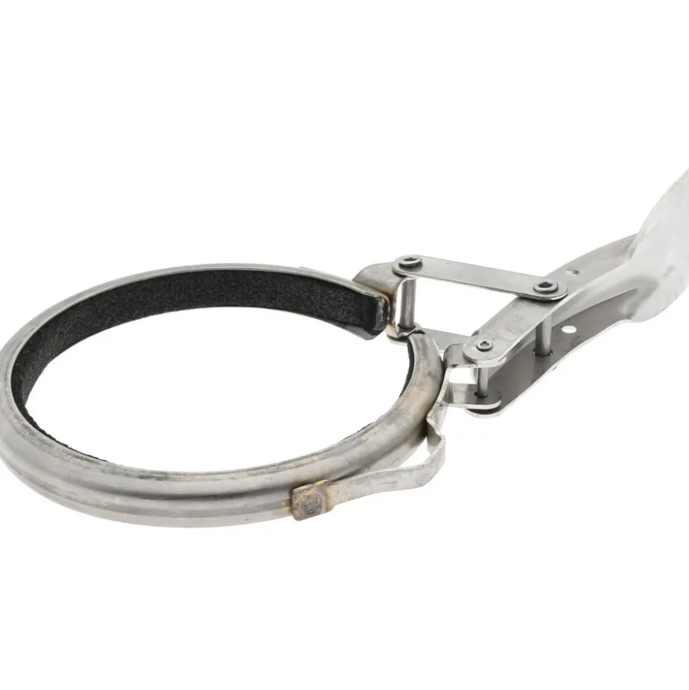 4" ID Galvanized Duct Clamp with PVC Seal