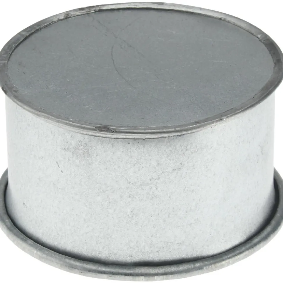 4" ID, Galvanized Duct End Cap
