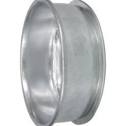 6" ID, Galvanized Duct End Cap