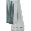 6" ID, Galvanized Duct End Register Boots