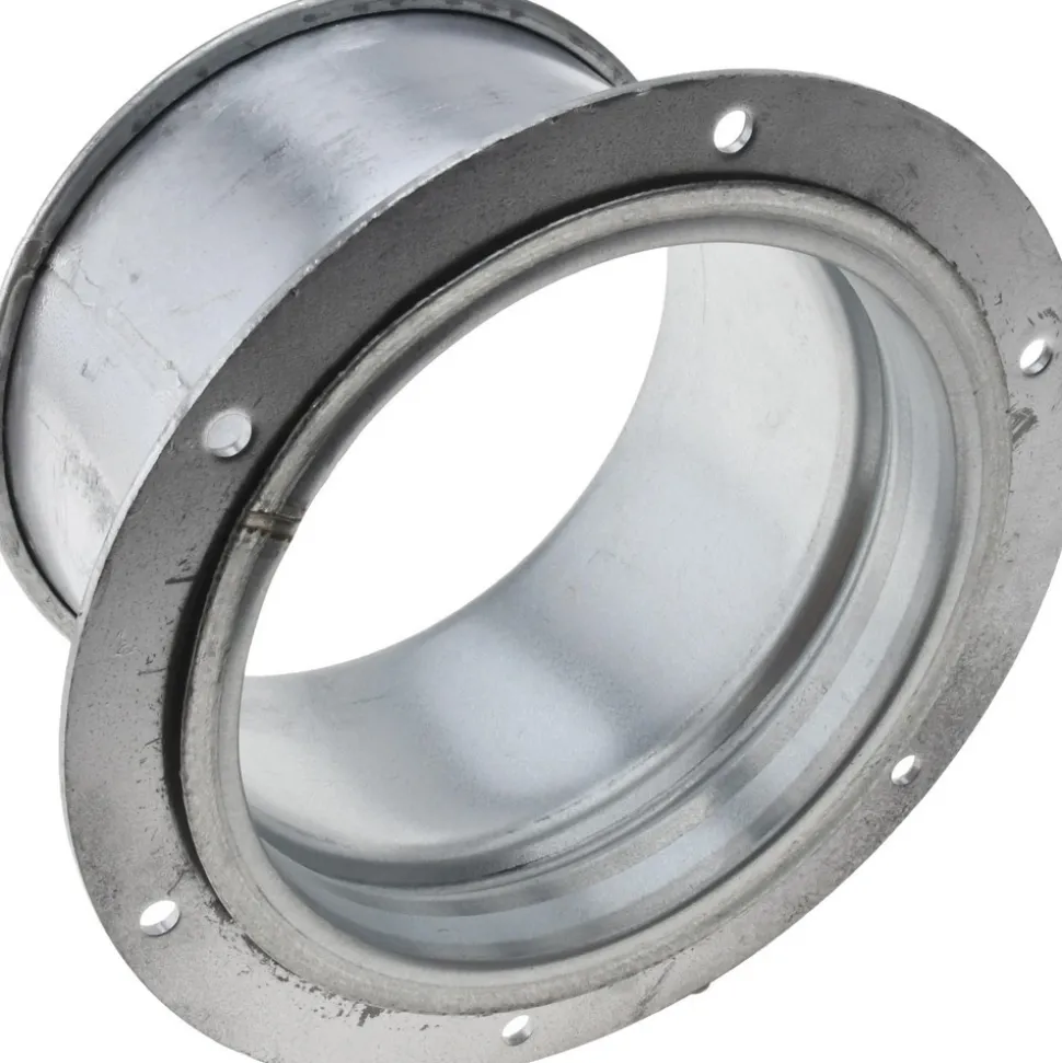 6" ID, Galvanized Duct Flange Adapter