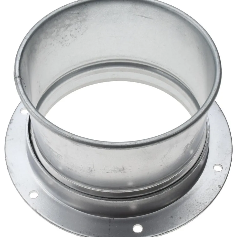 6" ID, Galvanized Duct Flange Adapter