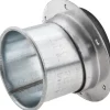 4" ID, Galvanized Duct Flange Adapter