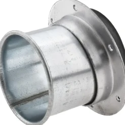 4" ID, Galvanized Duct Flange Adapter