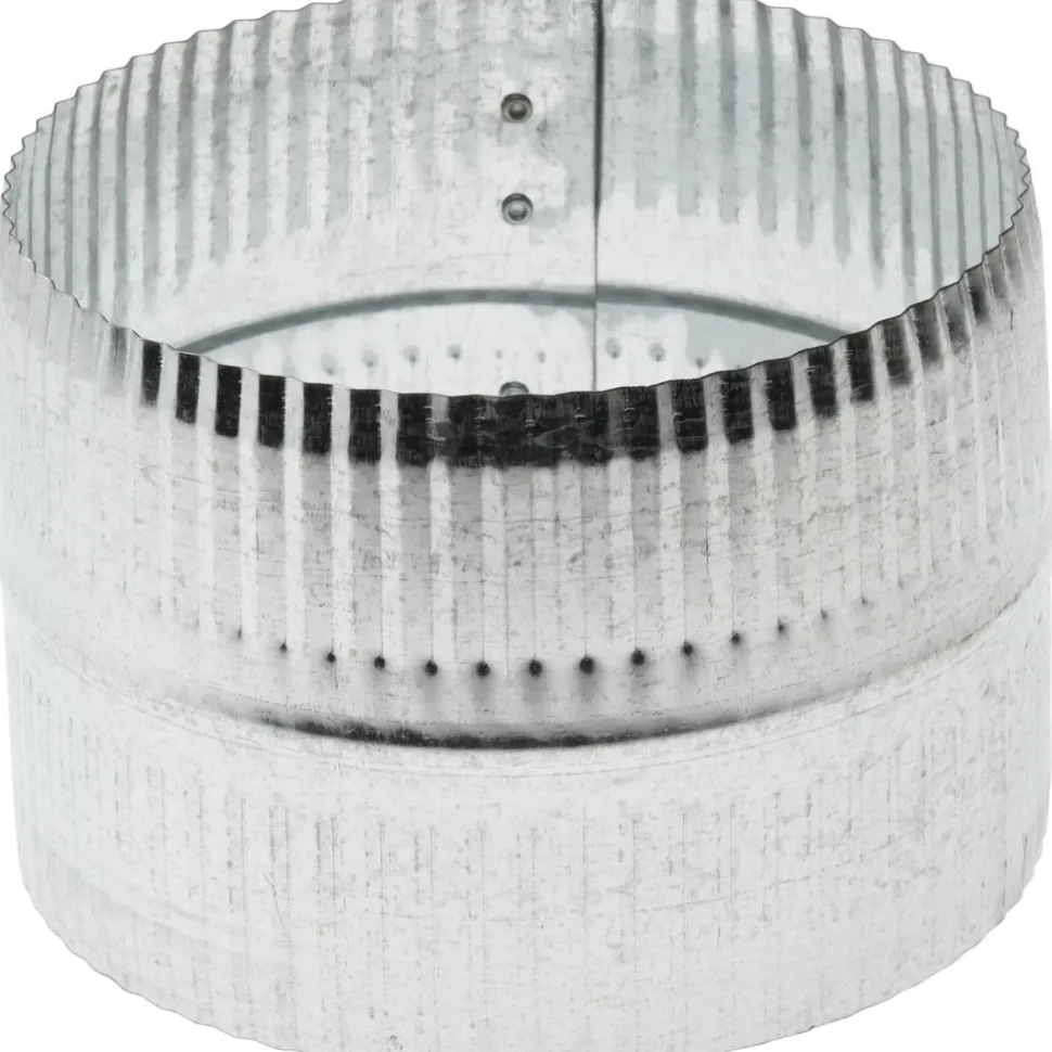 6" ID, Galvanized Duct Flex Connector
