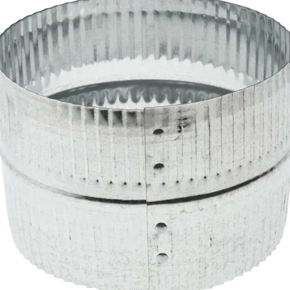 6" ID, Galvanized Duct Flex Connector
