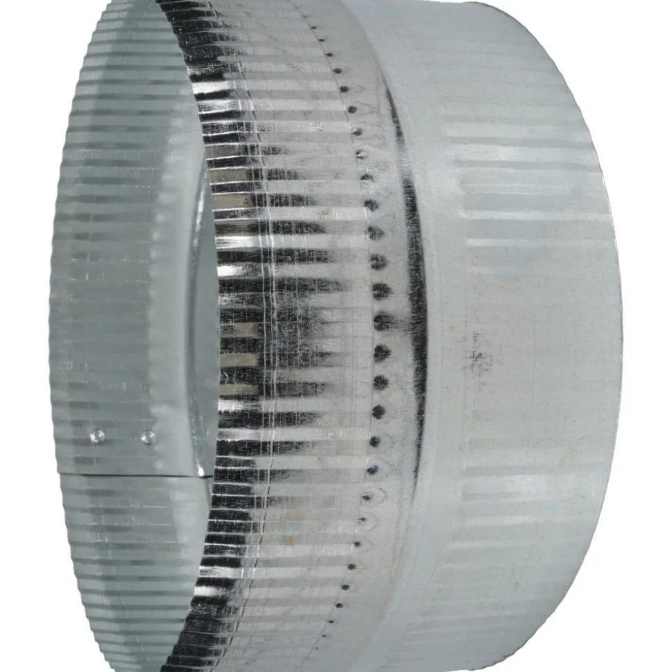 8" ID, Galvanized Duct Flex Connector