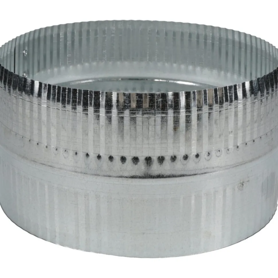 8" ID, Galvanized Duct Flex Connector