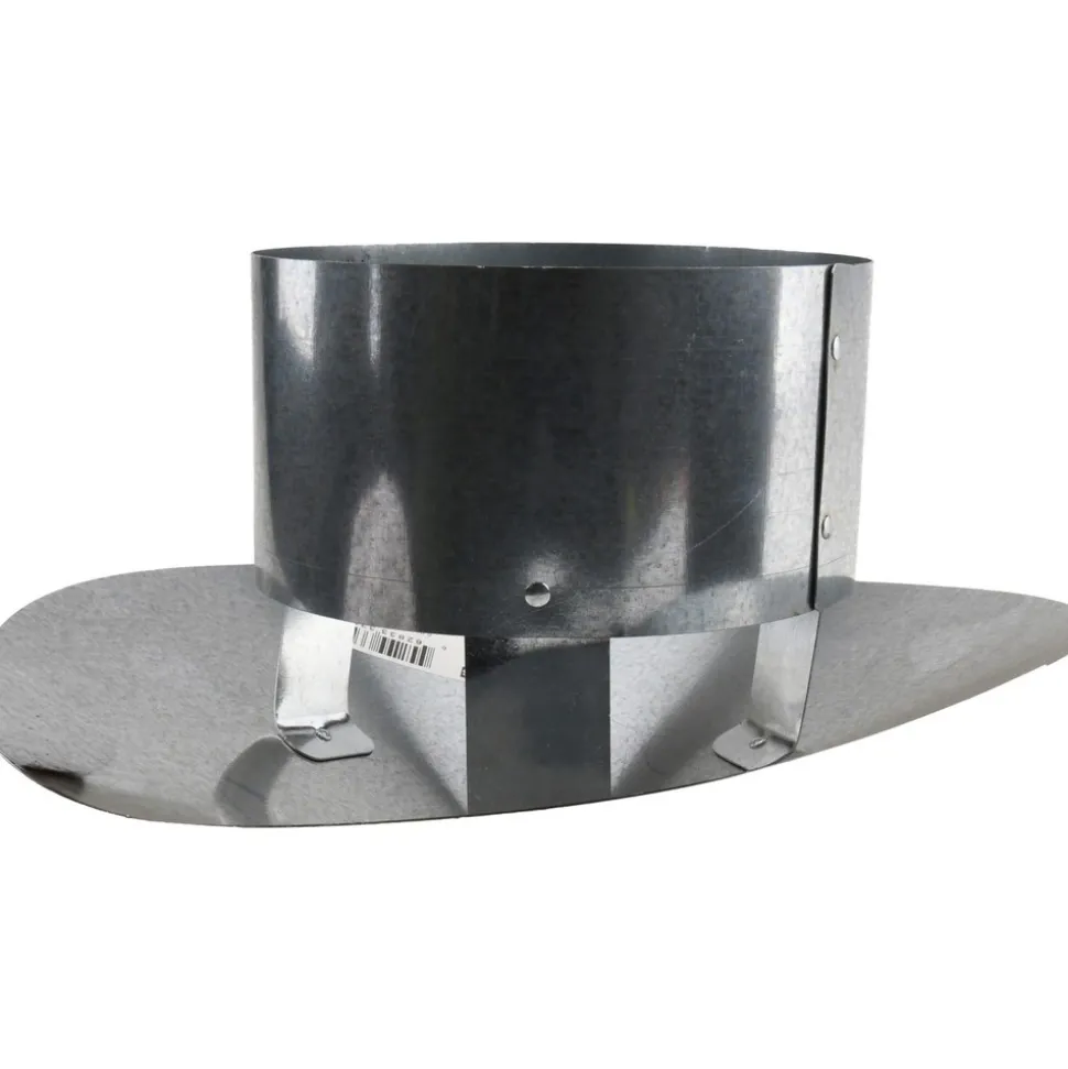 6" ID, Galvanized Duct Rain Caps
