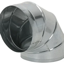 12" ID, Galvanized Duct Round Adjustable Elbows