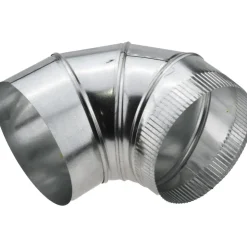 8" ID, Galvanized Duct Round Adjustable Elbows