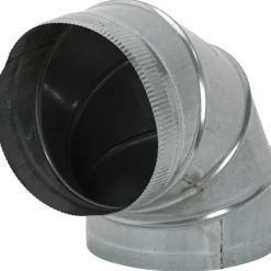 10" ID, Galvanized Duct Round Adjustable Elbows