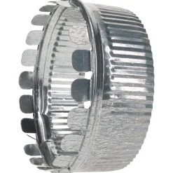 6" ID, Galvanized Duct Round Starting Collar