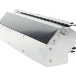 2-1/4" ID, Galvanized Duct Shortway 90° Stack Elbow