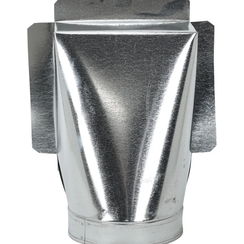 8" ID, Galvanized Duct Side Ceiling Boxes