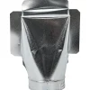 6" ID, Galvanized Duct Side Ceiling Boxes