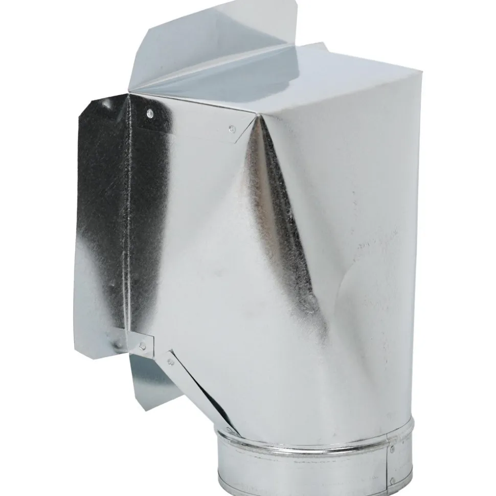 6" ID, Galvanized Duct Side Ceiling Boxes