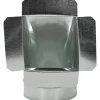 6" ID, Galvanized Duct Side Ceiling Boxes