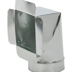 6" ID, Galvanized Duct Side Ceiling Boxes