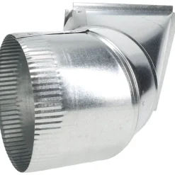 6" ID, Galvanized Duct Square Takeoffs