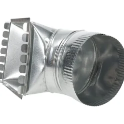 6" ID, Galvanized Duct Square Takeoffs