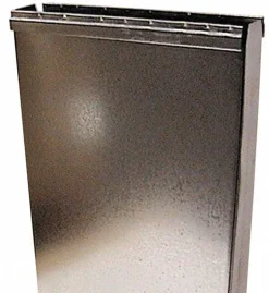 2-1/4" ID, Galvanized Duct Stack