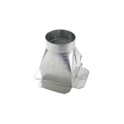 8" ID, Galvanized Duct Top Ceiling Boxes