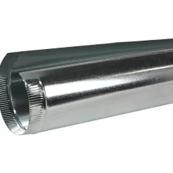 8" ID, Galvanized Round Pipe