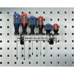 3/4" ID, Multi-ring Tool Holder Pegboard Hook