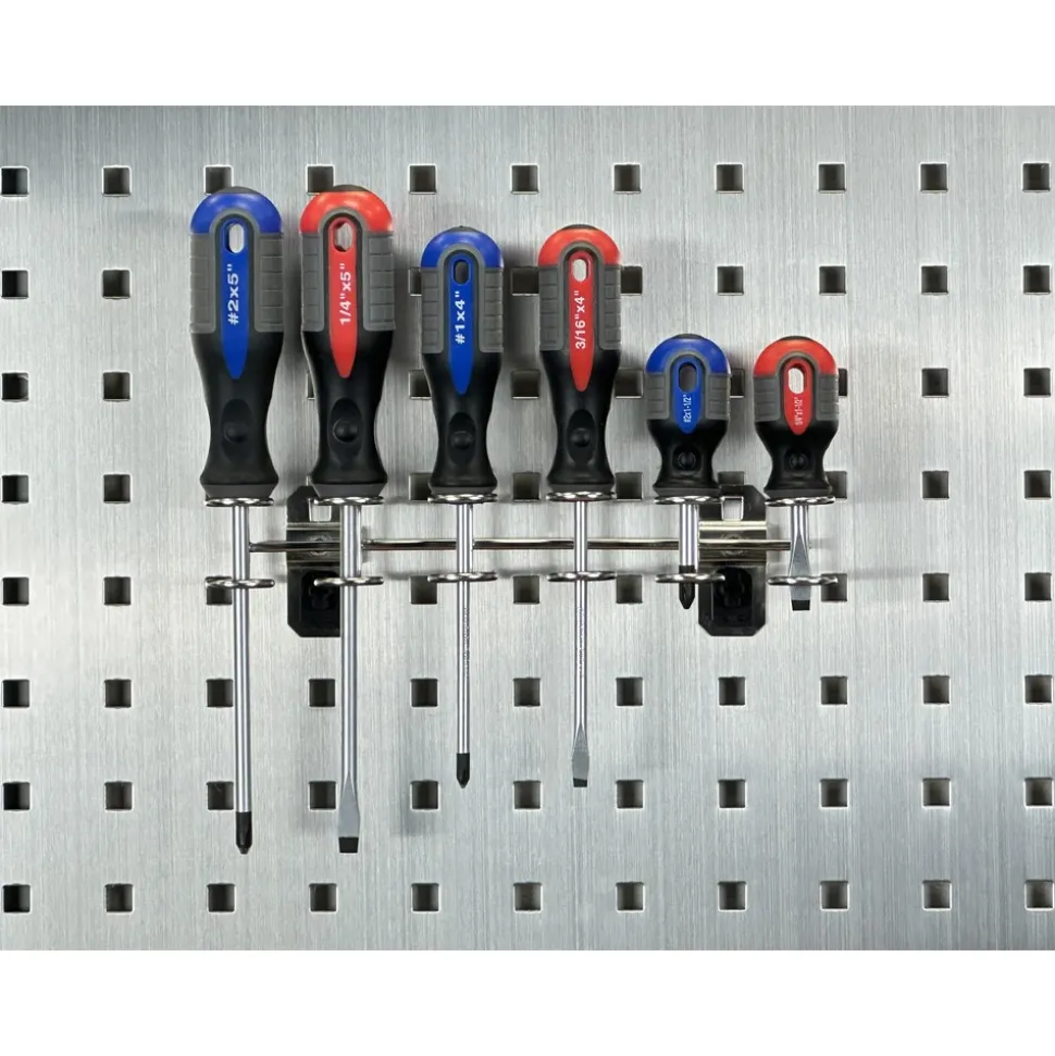 3/4" ID, Multi-ring Tool Holder Pegboard Hook