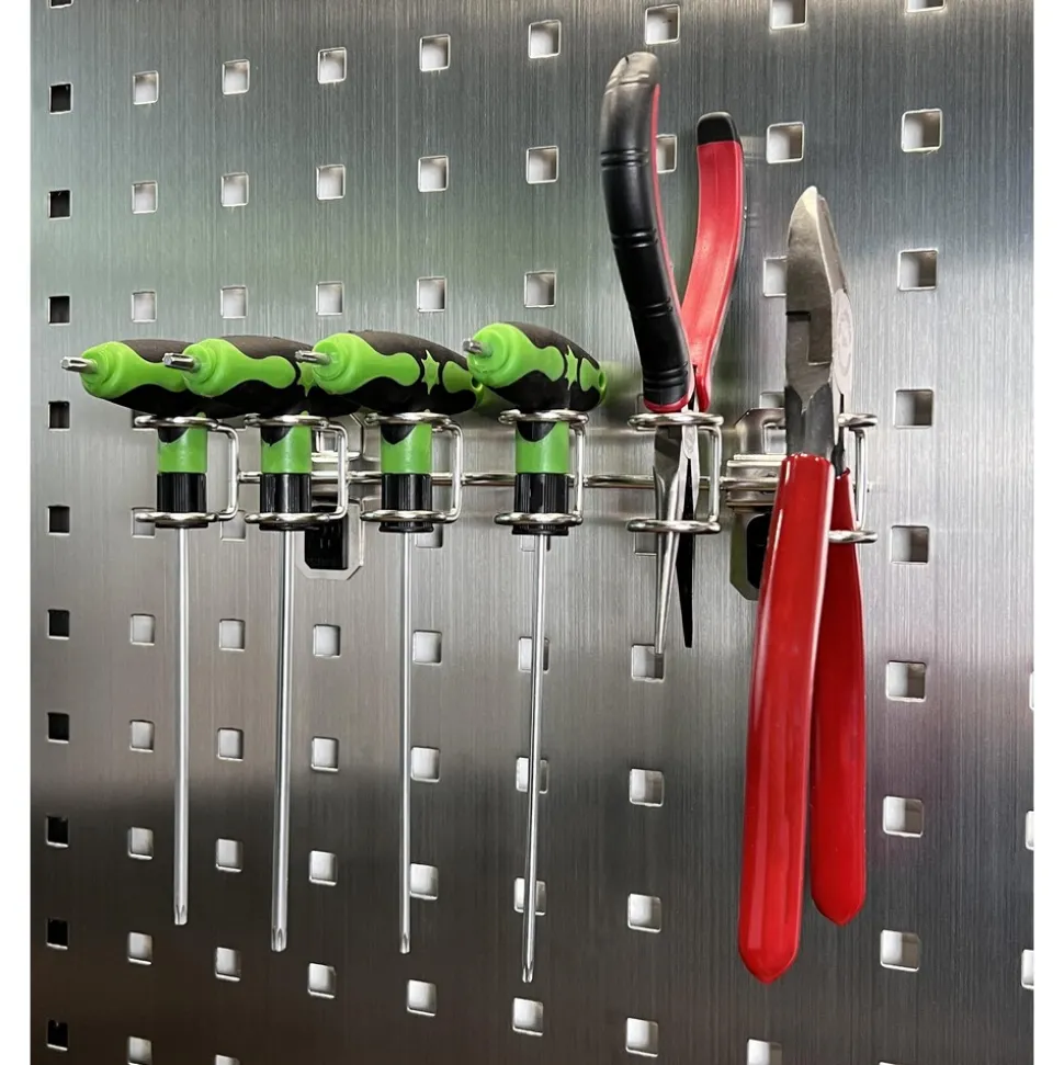 3/4" ID, Multi-ring Tool Holder Pegboard Hook