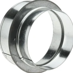 6" ID, 5" Reduced ID, Galvanized Duct Shortway Reducer w/o Crimp