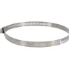 6-1/2" ID, Stainless Steel Duct Hose Clamps