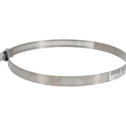 6-1/2" ID, Stainless Steel Duct Hose Clamps