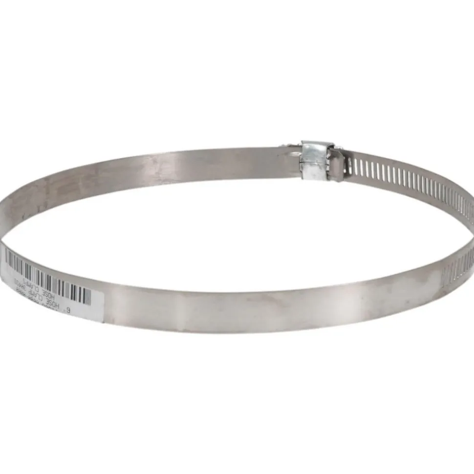 6-1/2" ID, Stainless Steel Duct Hose Clamps