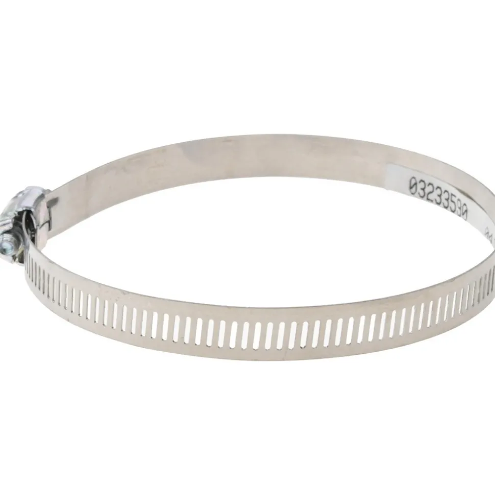 4-1/2" ID, Stainless Steel Duct Hose Clamps