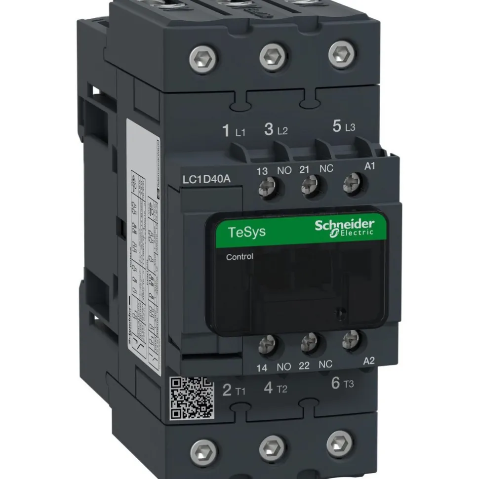 IEC Contactor: 3 Poles, NC & NO